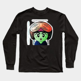 Don't forget to protect your head Long Sleeve T-Shirt